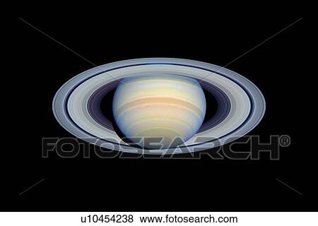 Saturn, optical HST image View Large Photo Image Stock Photo - Saturn, optical HST image. Fotosearch