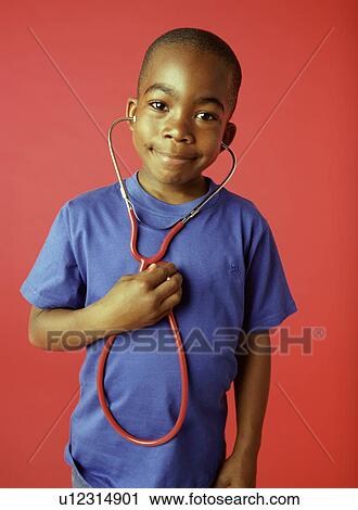 Stock Image - Self-examination. Fotosearch