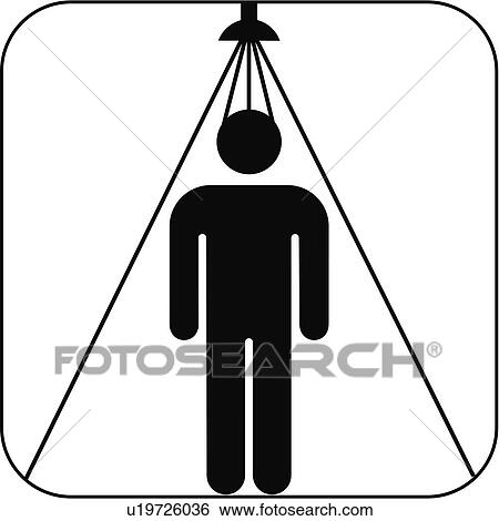Stock Photograph - Shower symbol, artwork. Fotosearch