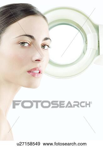 Stock Photo - Skin examination. Fotosearch