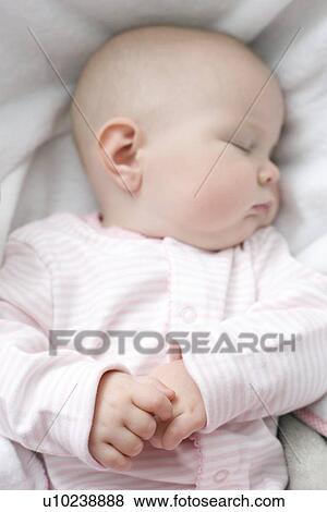 Stock Photo - Sleeping baby. Fotosearch