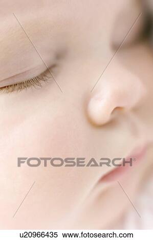 Stock Photography - Sleeping baby. Fotosearch