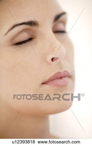 Sleeping woman View Large Photo Image Stock Photo - Sleeping woman. Fotosearch