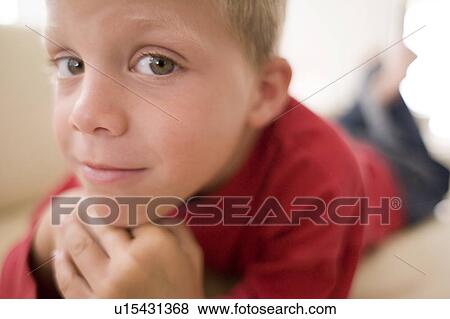 Smiling boy View Large Photo Image Stock Photo - Smiling boy. Fotosearch