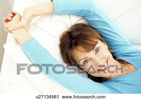 Smiling woman View Large Photo Image Stock Image - Smiling woman. Fotosearch