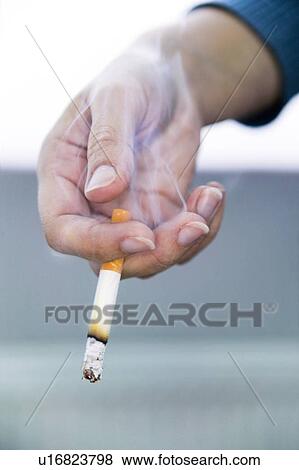 Stock Photo - Smoking. Fotosearch