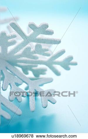 Stock Photo - Snowflake christmas decorations. Fotosearch