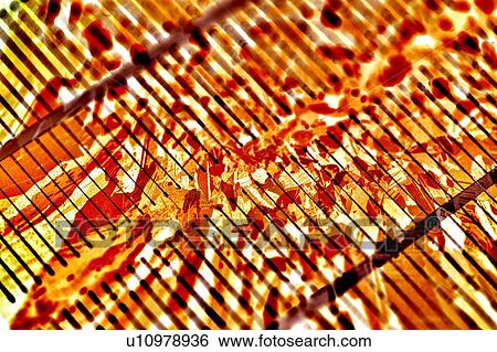 Stock Photograph - Solar cells, artwork. Fotosearch