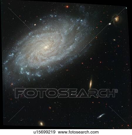 Spiral galaxy NGC 3370 View Large Photo Image Stock Photo - Spiral galaxy NGC 3370. Fotosearch