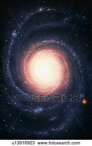 Spiral galaxy View Large Photo Image Stock Image - Spiral galaxy. Fotosearch