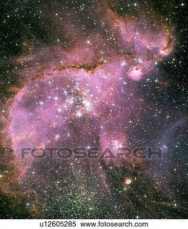 Starbirth region N66 View Large Photo Image Stock Photography - Starbirth region N66. Fotosearch