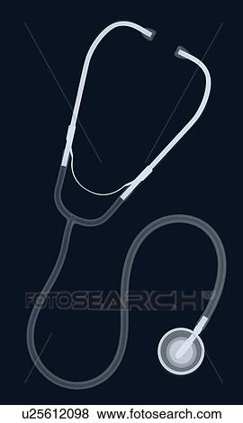 Stethoscope, X-ray View Large Photo Image Stock Photo - Stethoscope, X-ray. Fotosearch