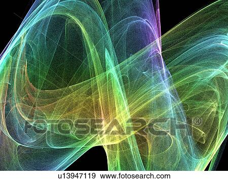Strange attractor, artwork View Large Photo Image Stock Photo - Strange attractor, artwork. Fotosearch