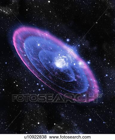 Stock Photo - Supernova explosion, artwork. Fotosearch