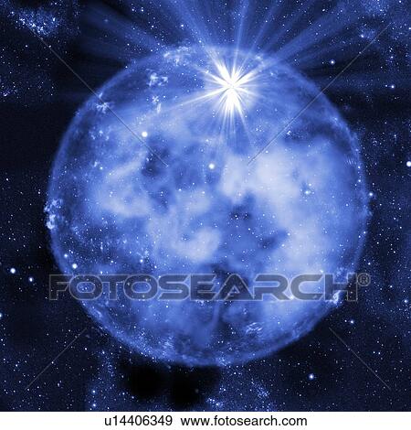 Supernova explosion, artwork View Large Photo Image Stock Photo - Supernova explosion, artwork. Fotosearch