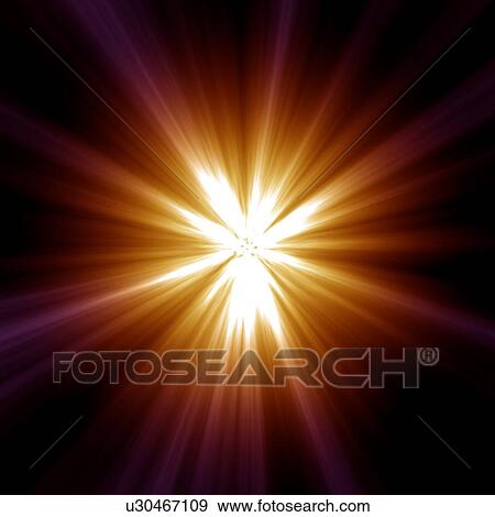 Stock Photo - Supernova explosion, artwork. Fotosearch