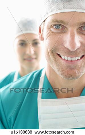 Stock Photo - Surgical team. Fotosearch