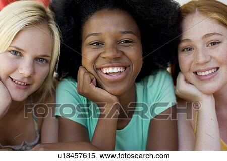 Teenage friends View Large Photo Image Stock Photography - Teenage friends. Fotosearch