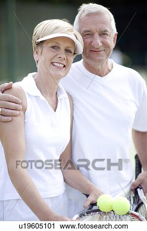Tennis partners View Large Photo Image Stock Image - Tennis partners. Fotosearch