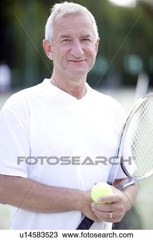 Stock Image - Tennis player. Fotosearch