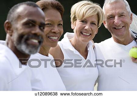 Tennis players View Large Photo Image Stock Photo - Tennis players. Fotosearch