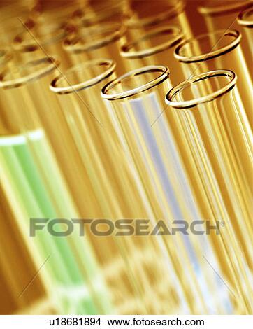 Picture - Test tubes. Fotosearch