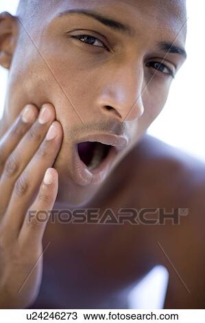 Stock Image - Toothache. Fotosearch