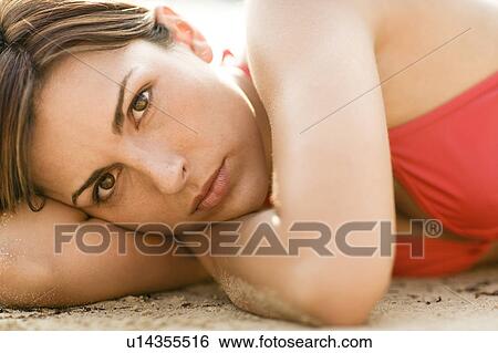 Stock Photograph - Unhappy woman. Fotosearch