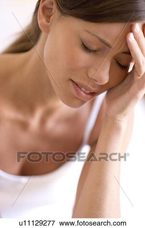 Upset woman View Large Photo Image Stock Photo - Upset woman. Fotosearch