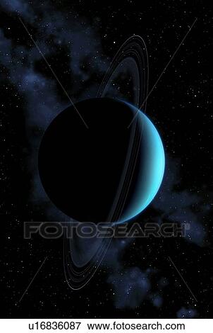 Uranus, artwork View Large Photo Image Stock Photo - Uranus, artwork. Fotosearch