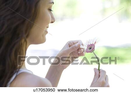 Stock Image - Woman in love. Fotosearch