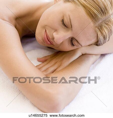 Stock Photography - Woman resting. Fotosearch