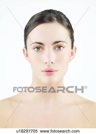 Stock Photography - Woman's face. Fotosearch