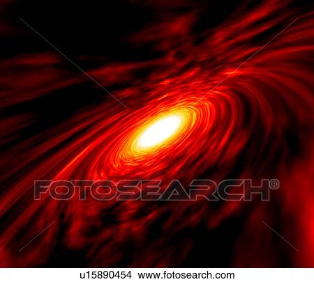 Picture - Wormhole entrance, artwork. Fotosearch