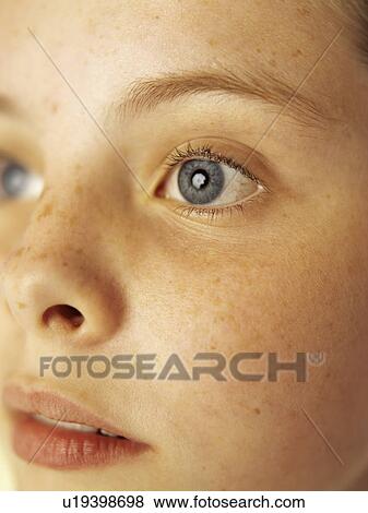 Stock Photo - Worried girl. Fotosearch
