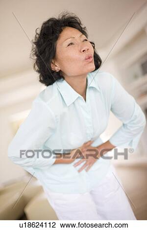 Abdominal pain View Large Photo Image Stock Image - Abdominal pain. Fotosearch