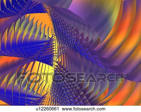 Stock Image - Abstract artwork. Fotosearch