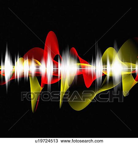 Abstract sound waves View Large Photo Image Stock Image - Abstract sound waves. Fotosearch
