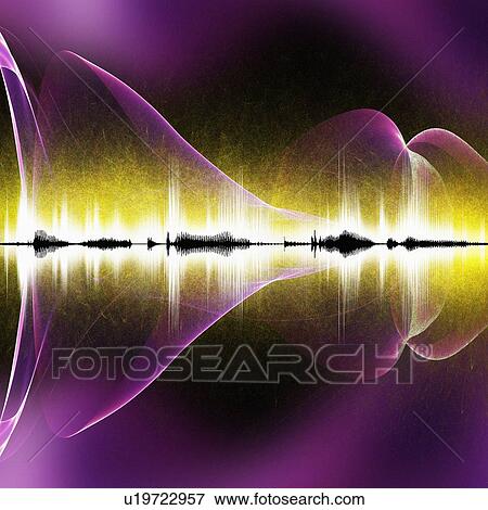 Abstract sound waves View Large Photo Image Stock Photo - Abstract sound waves. Fotosearch