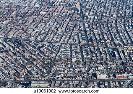Aerial view of Brooklyn, New York, USA View Large Photo Image Stock Image - Aerial view of Brooklyn, New York, USA. Fotosearch