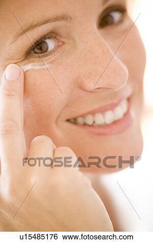 Stock Photograph - Anti-wrinkle cream. Fotosearch