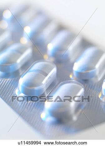 Picture - Antibiotic tablets. Fotosearch