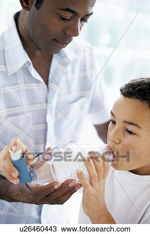 Stock Image - Asthma spacer. Fotosearch