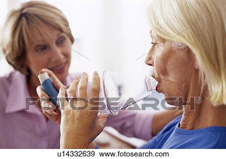 Stock Photo - Asthma spacer. Fotosearch