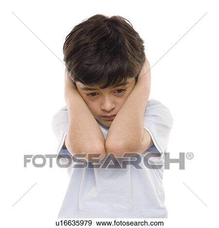 Autistic boy View Large Photo Image Stock Photo - Autistic boy. Fotosearch