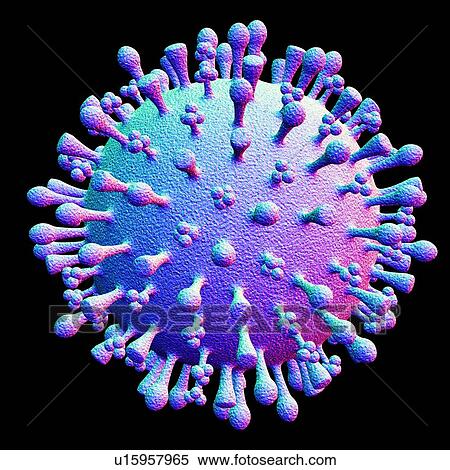 Avian flu virus particle, artwork View Large Photo Image Stock Photography - Avian flu virus particle, artwork. Fotosearch