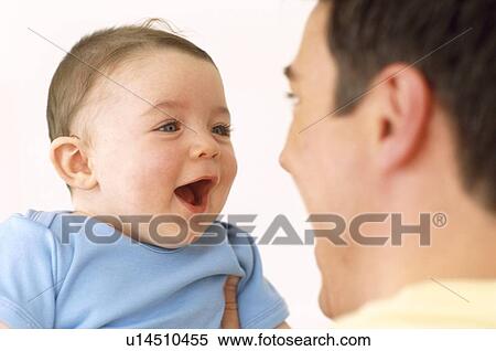 Baby boy and father View Large Photo Image Stock Photography - Baby boy and father. Fotosearch