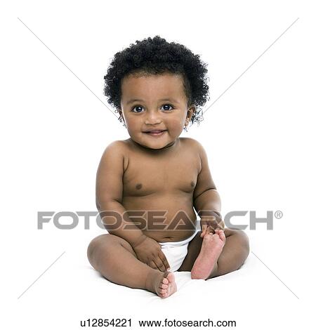 Stock Image - Baby girl. Fotosearch
