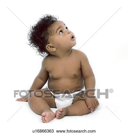Stock Image - Baby girl. Fotosearch