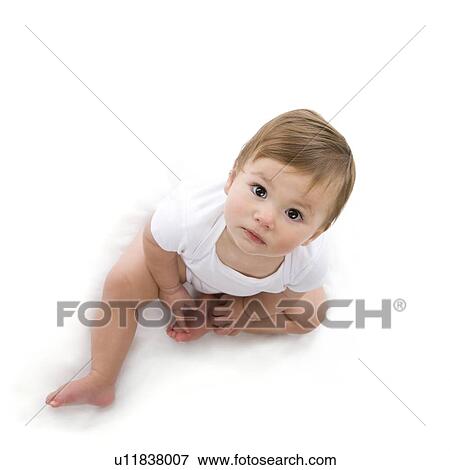 Baby girl View Large Photo Image Stock Photo - Baby girl. Fotosearch